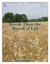 Break Thou the Bread of Life Handbell sheet music cover